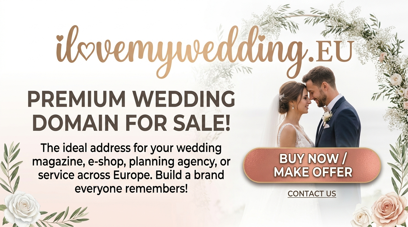 ilovemywedding.eu - Premium Domain For Sale